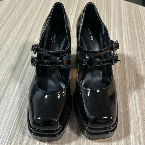 Circus NY Pepper Mary Jane Platform Pump in Black Size 7.5 - Picture 8 of 11